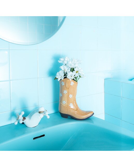 Jarra DOIY Bota Cowboy em Amarelo 4