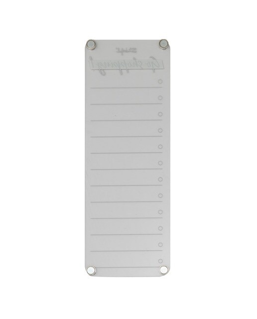 Pizarra transparente magnética lista de la compra Mr Wonderful: Go shopping! 2