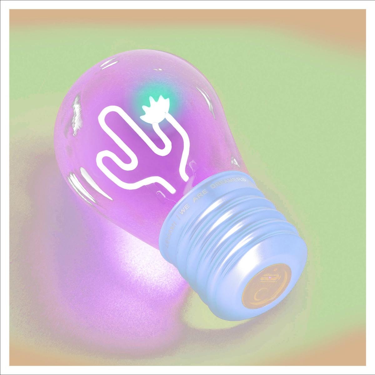 Candeeiro de mesa Legami Cactus 1