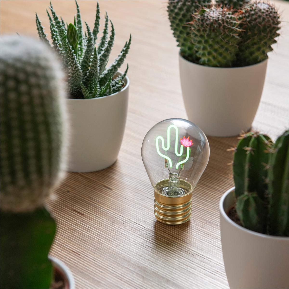 Candeeiro de mesa Legami Cactus 3