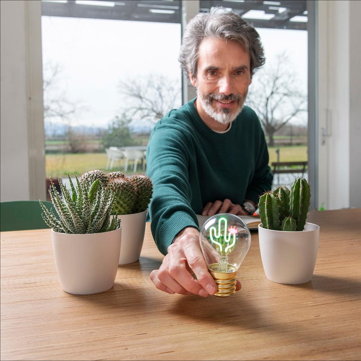 Candeeiro de mesa Legami Cactus 4