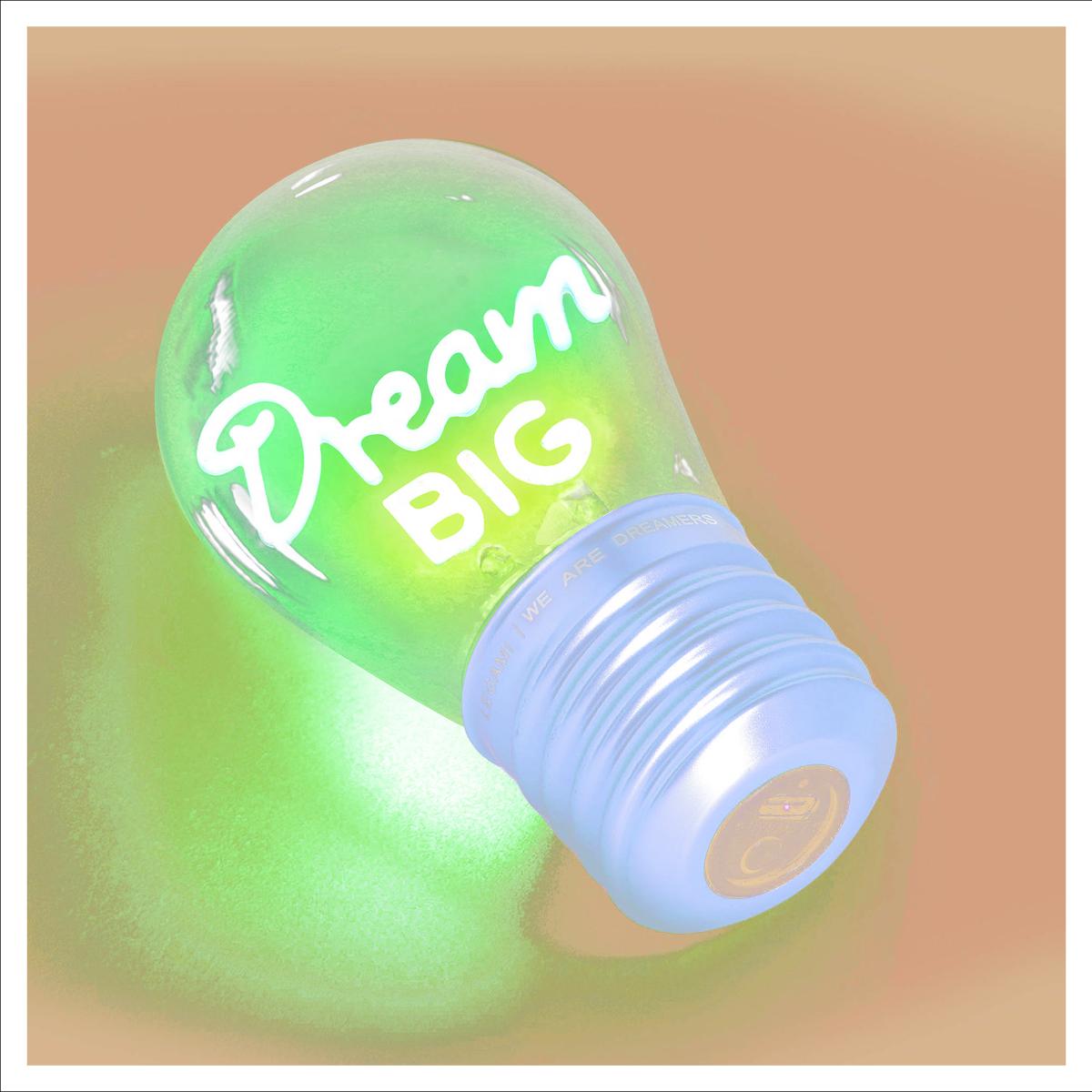 Candeeiro de mesa Legami Dream Big 1