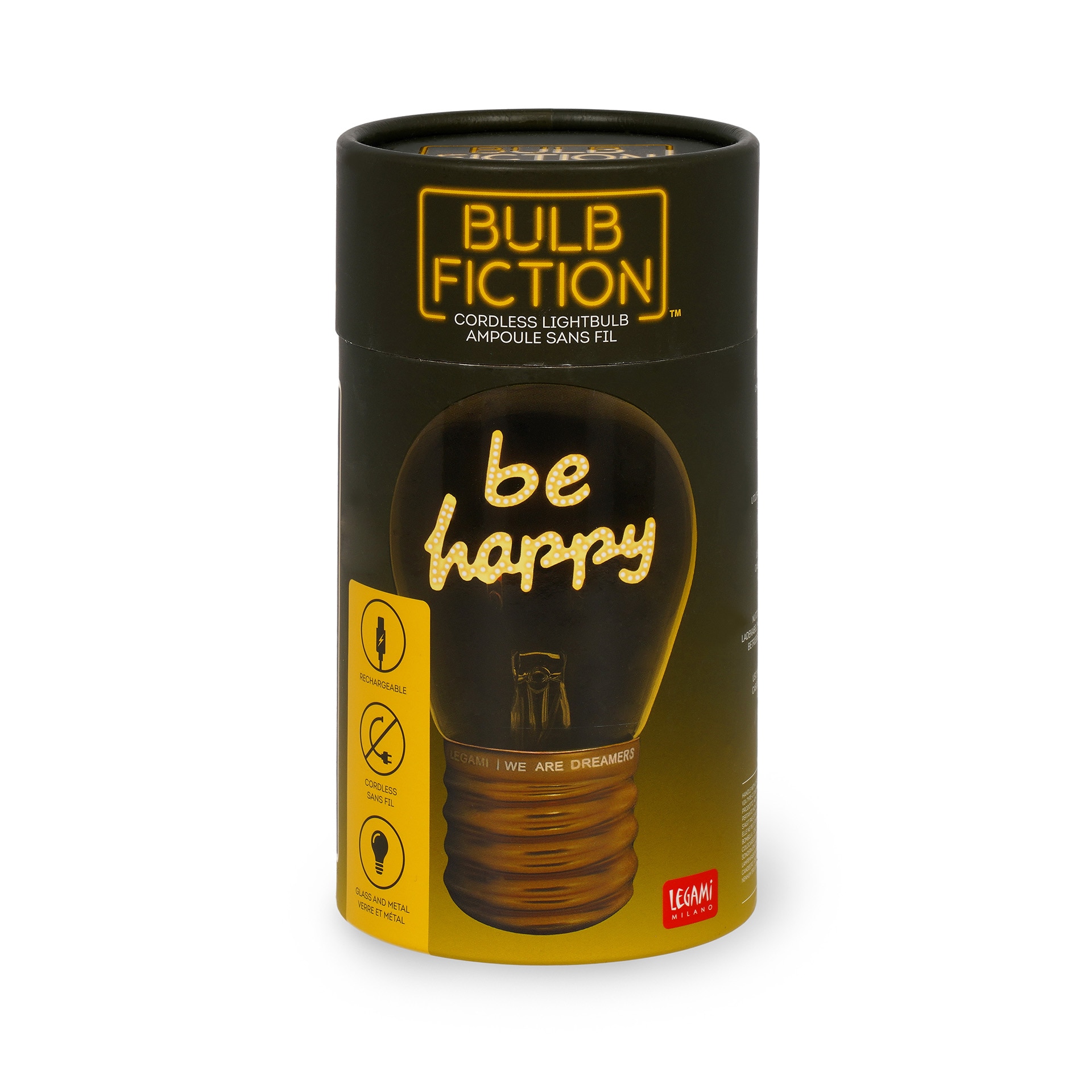 Candeeiro de mesa Legami BE HAPPY 7