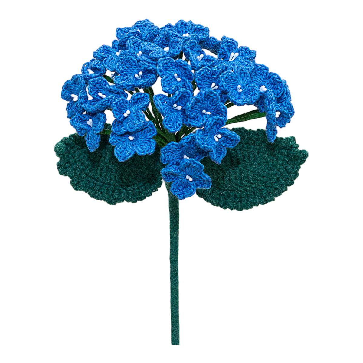 Imagem 0 de Flores de Crochet The Way to You Hydrangea Dark Blue