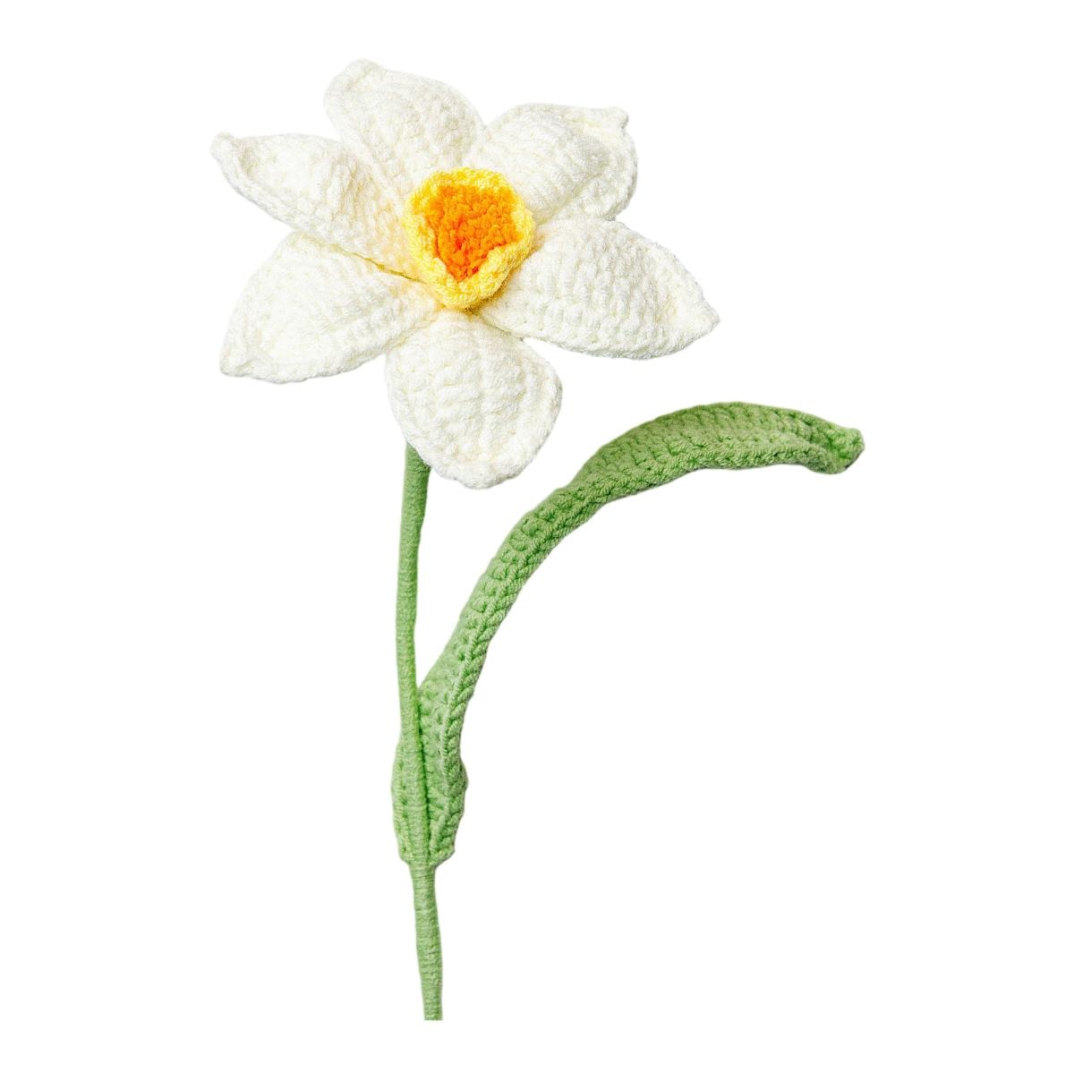 Imagem 0 de Flores de Crochet The Way to You Wild Daffodil White