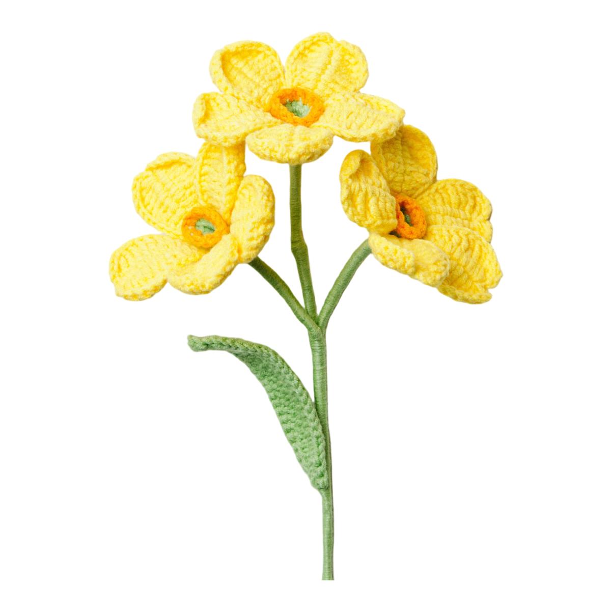 Imagem 0 de Flores de Crochet The Way to You Primrose Yellow