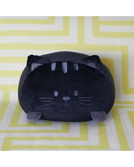 Almofada Kitty Balvi na Forma de Gato Extra Suave - Preto 4