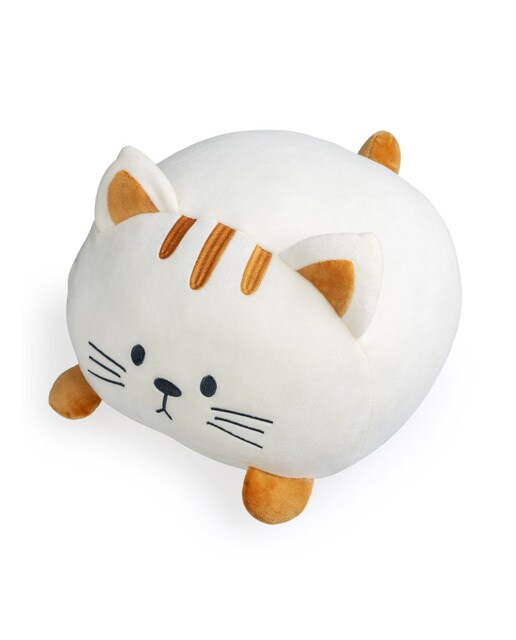 Almofada Kitty Balvi na Forma de Gato Extra Suave - Branco 1