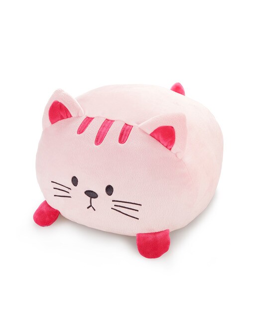 Almofada Kitty Balvi na Forma de Gato Extra Suave - Rosa 1