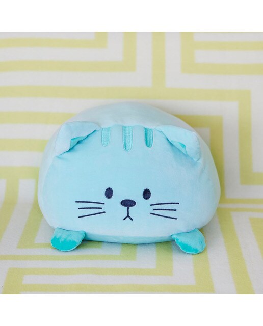 Almofada Kitty Balvi em Forma de Gato Extra Suave - Verde 4