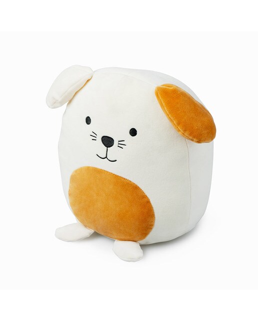Imagem 0 de Almofada Woof Balvi na Forma de Cão Extra Suave - Branco