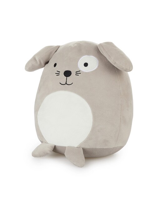 Almofada Woof Balvi na Forma de Cão Extra Suave - Cinzento 2