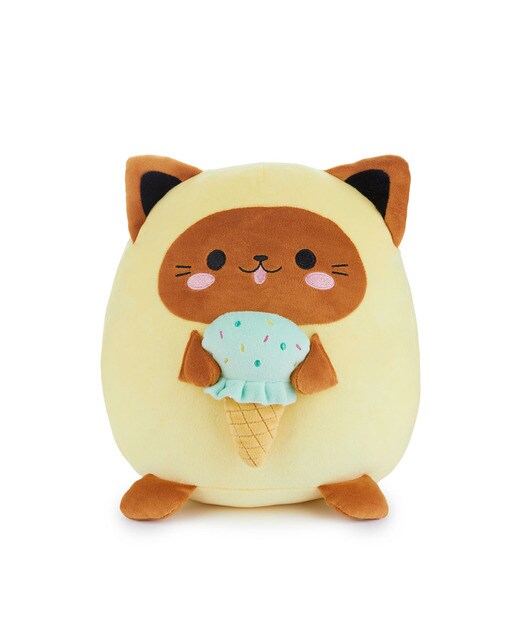 Almofada Fluffy Kawaii Minty Balvi amarelo poliéster 1