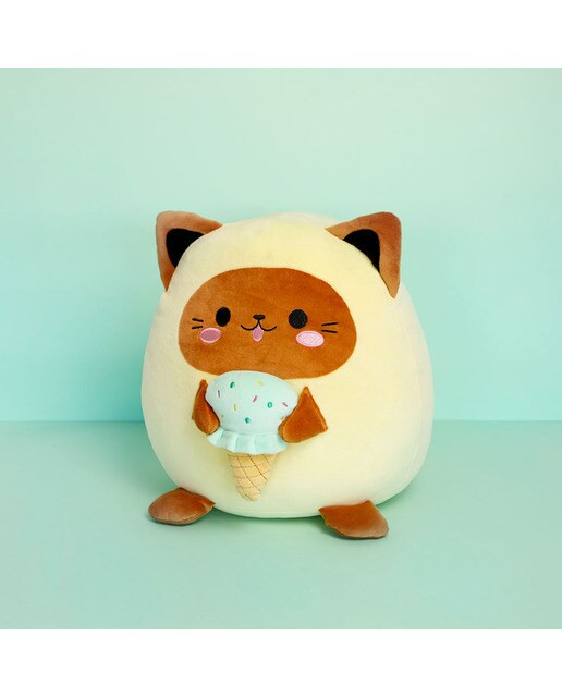 Almofada Fluffy Kawaii Minty Balvi amarelo poliéster 2
