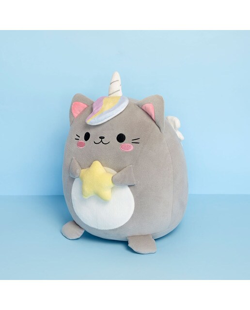 Almofada Fluffy Kawaii Starry Balvi cinzento poliéster 2
