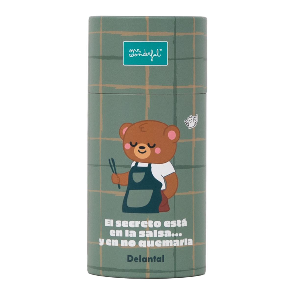 Delantal Mr Wonderful - Rey del bosque y de la brasa. 3