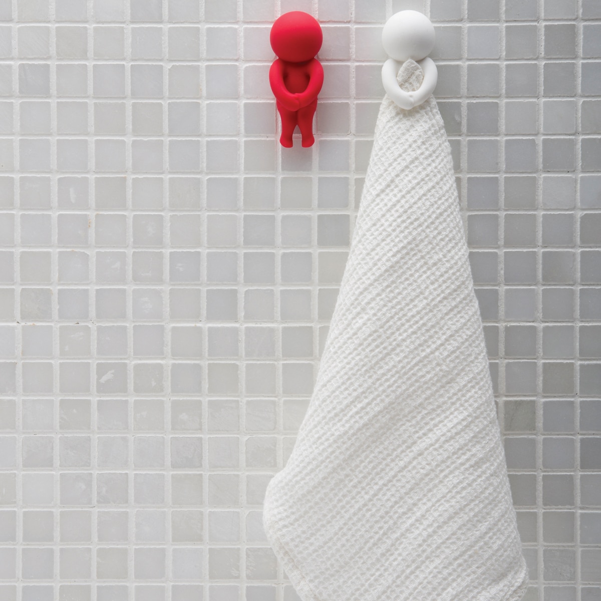 Cabide para Toalhas Modesto Monkey Business Vermelho 6