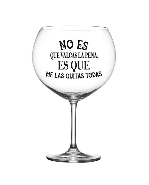 Copo de Gin Tónico Animalismo Poético Transparente Castelhano 1