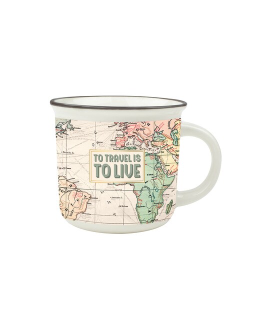 Caneca de porcelana Legami Travel 1