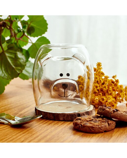 Copo Glasito para Café de Camada Dupla Urso Polar 5