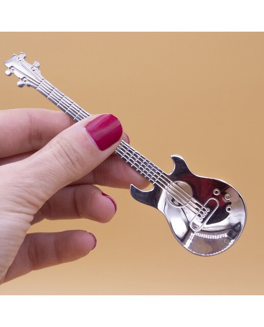 Colheres na Forma de Guitarra Coffee & Rock 9