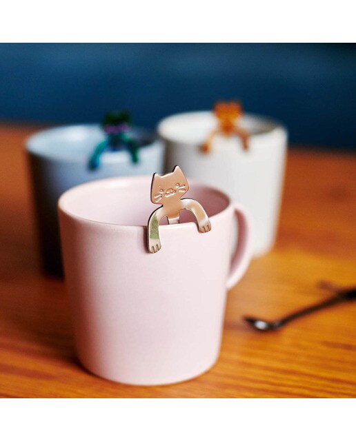 Colheres em Forma de Gatinhos Coffee & Cats 2