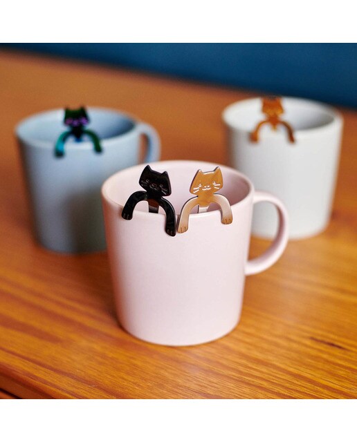 Colheres em Forma de Gatinhos Coffee & Cats 3