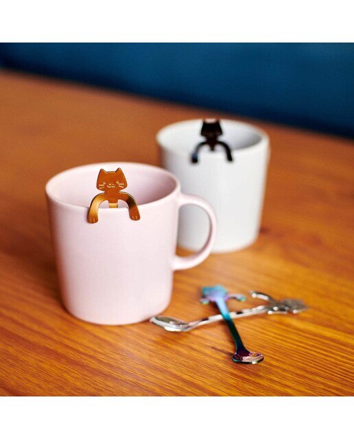 Colheres em Forma de Gatinhos Coffee & Cats 5