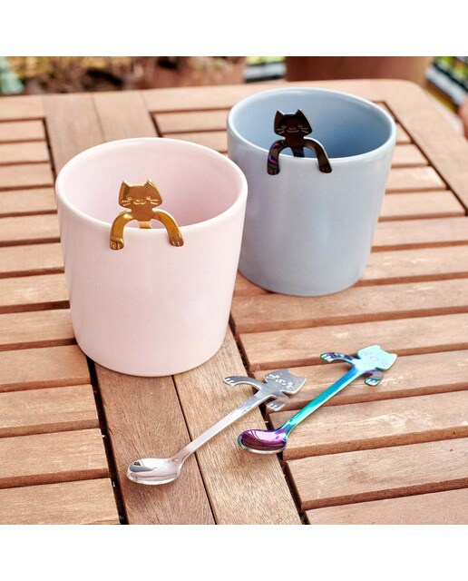 Colheres em Forma de Gatinhos Coffee & Cats 7