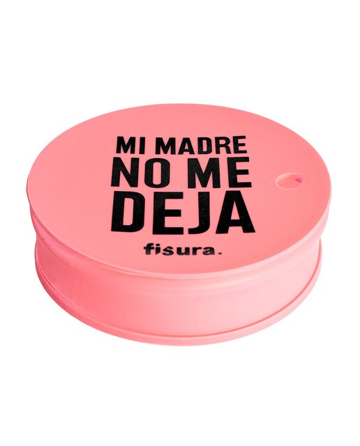 Imagem 0 de Protetor de Bebida Mi Madre no me Deja - Rosa