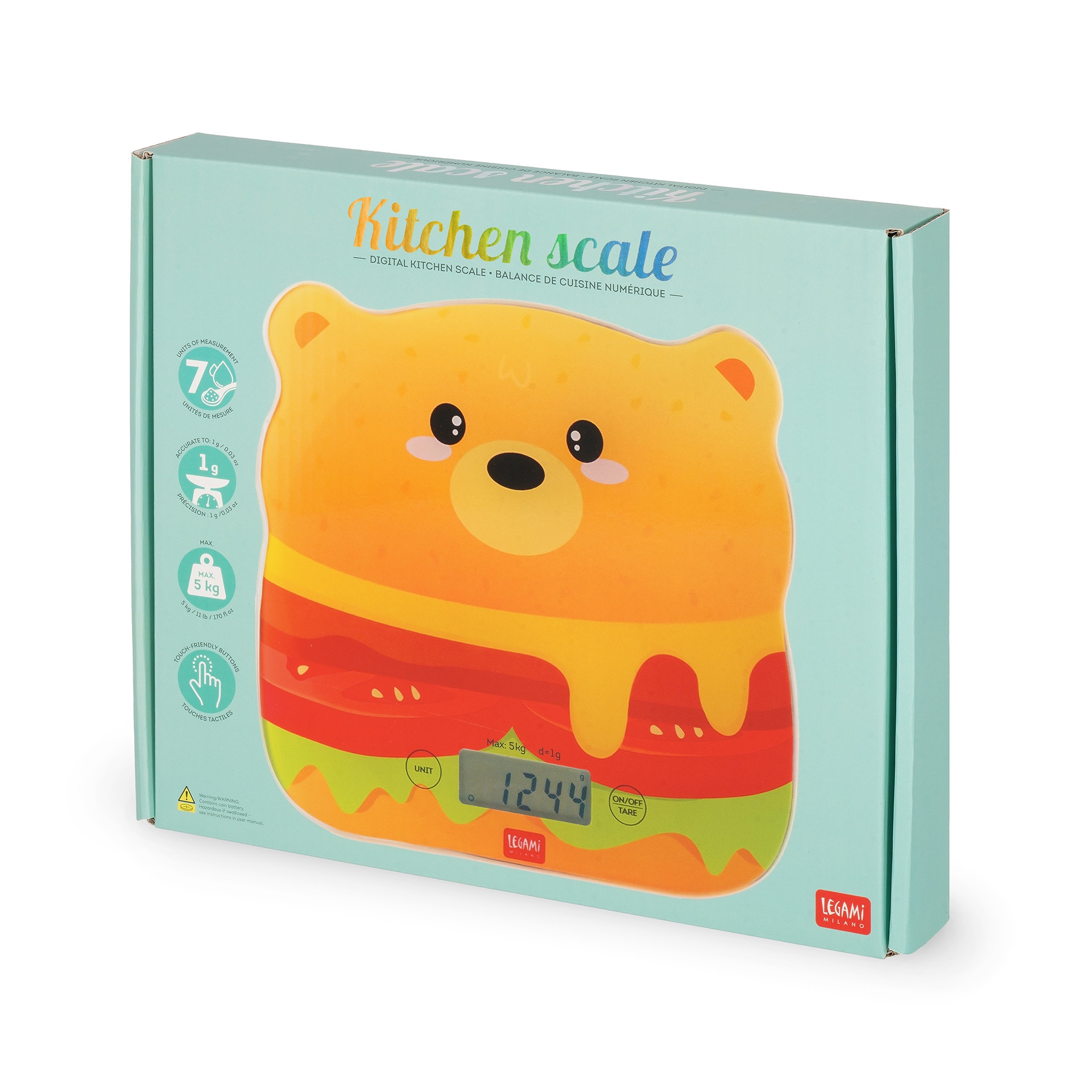 Balança de Cozinha Legami Kitty 5
