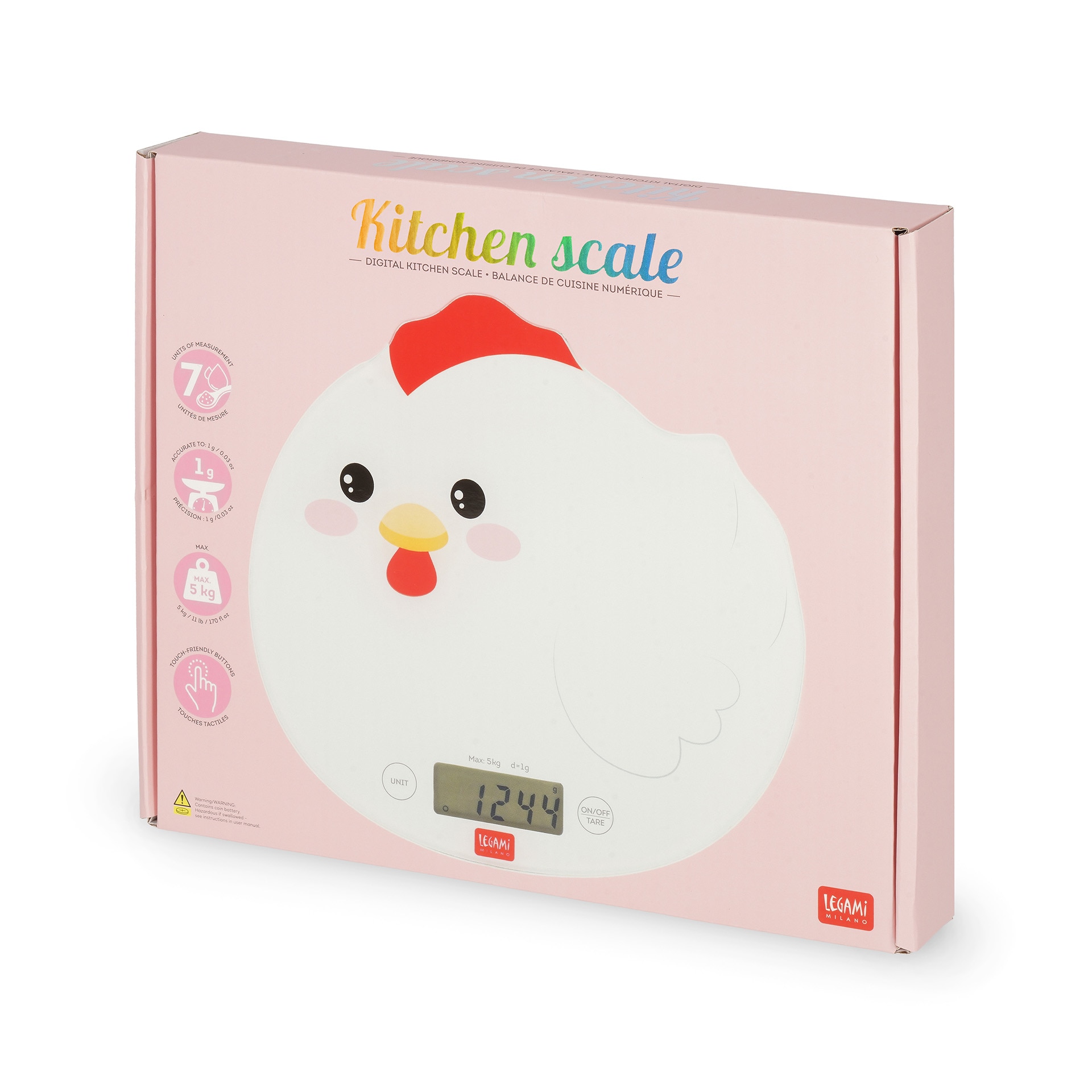 Balança de Cozinha Legami Hen 5