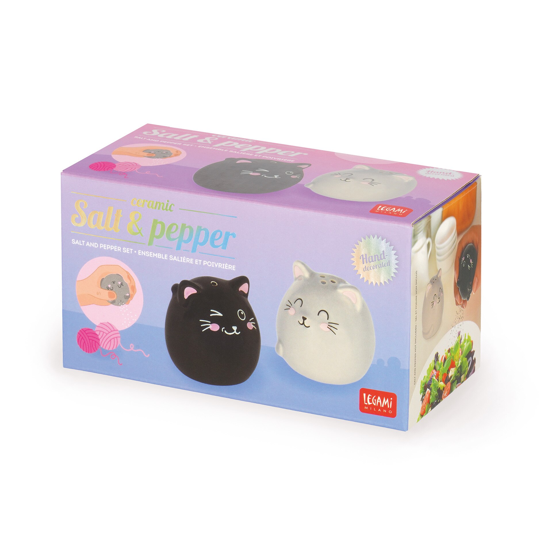 Conjunto de Sal E Pimenta Legami Kitty 6