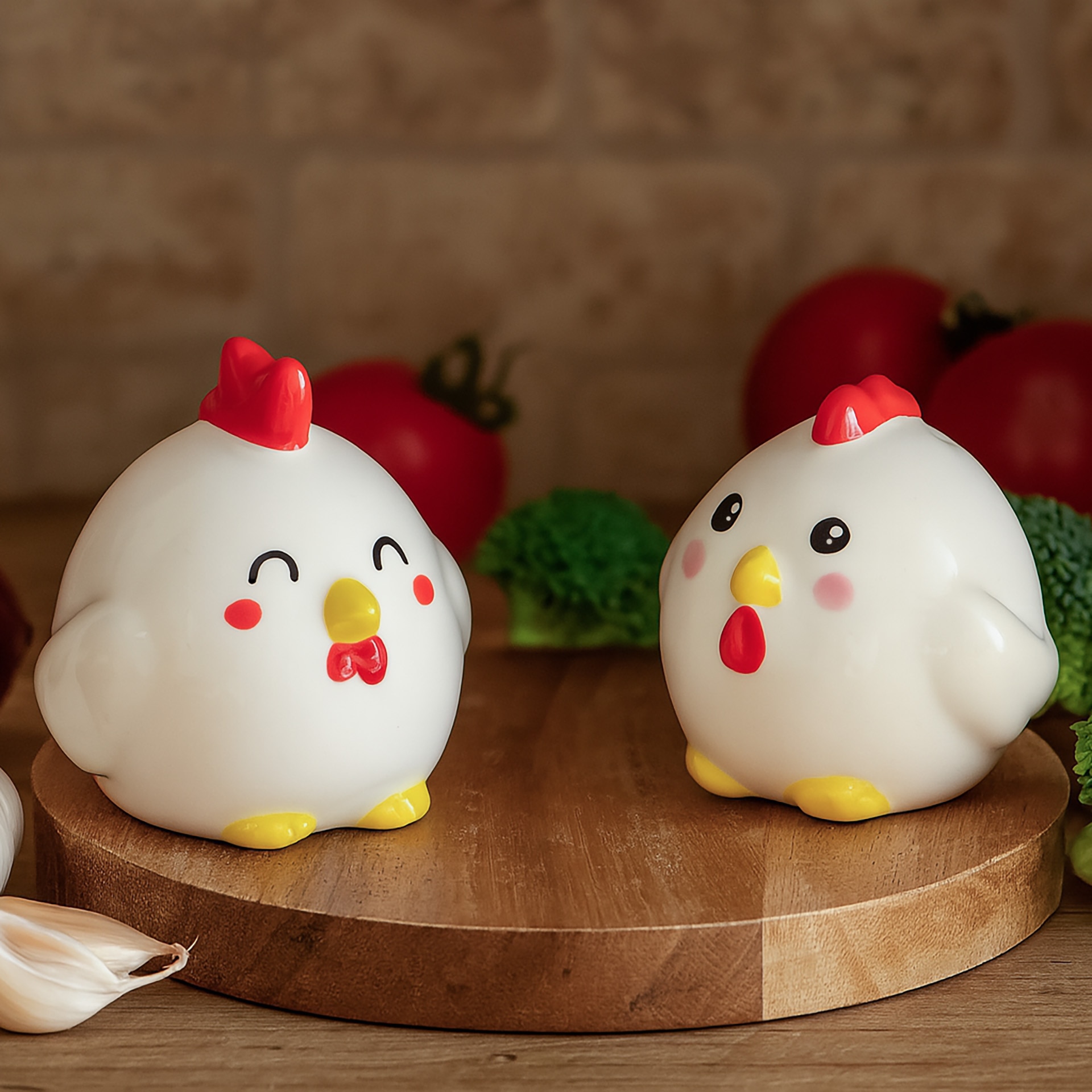 Conjunto de Saleiro E Pimenteiro Legami Hen 5