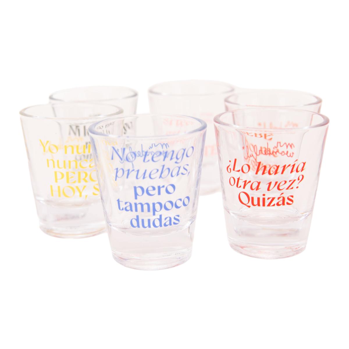 Set Mr Wonderful de 6 vasos de chupito para brindar infinito?. 4