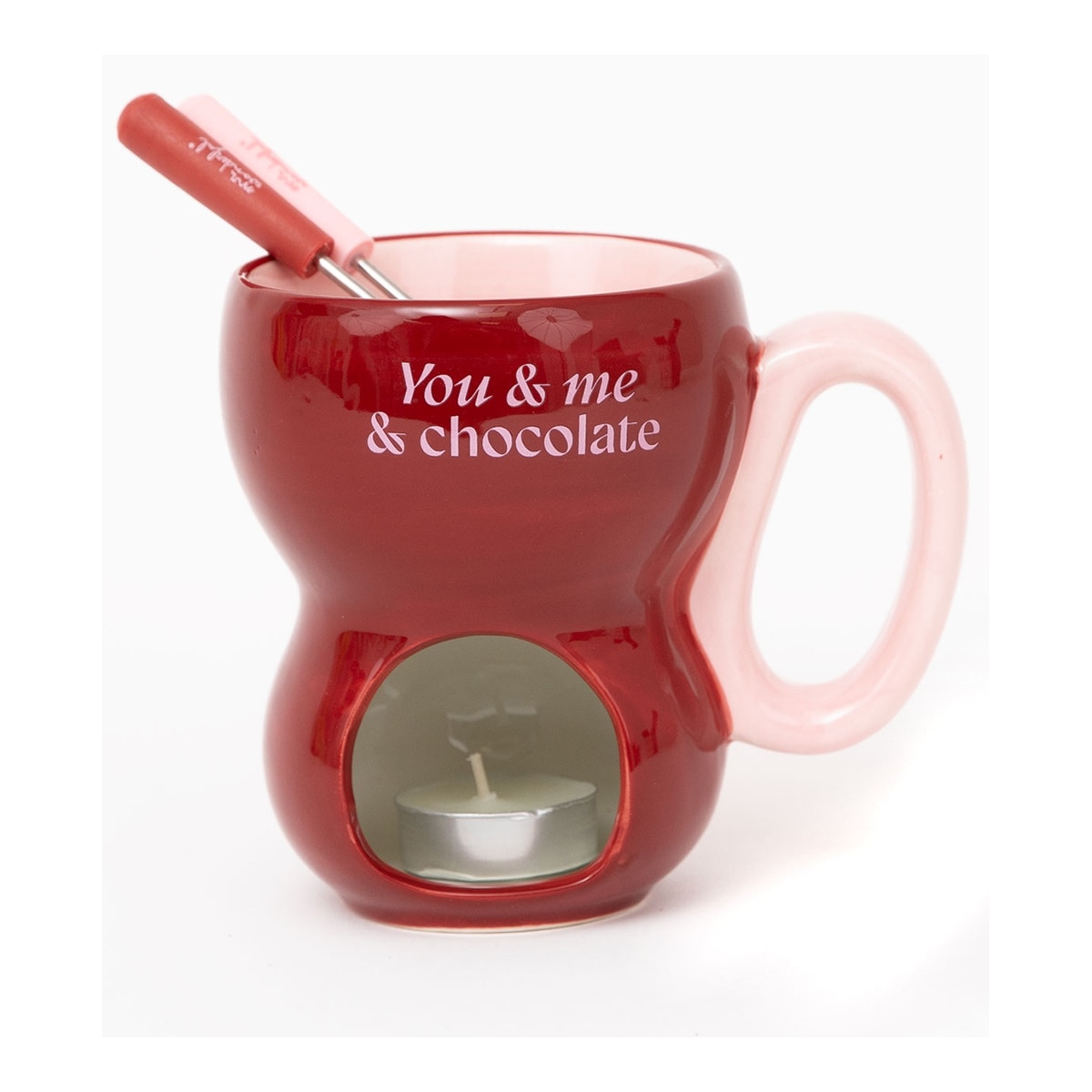 Imagen 2 de Fondue Mr Wonderful de chocolate para 2 - You & me & chocolate?.