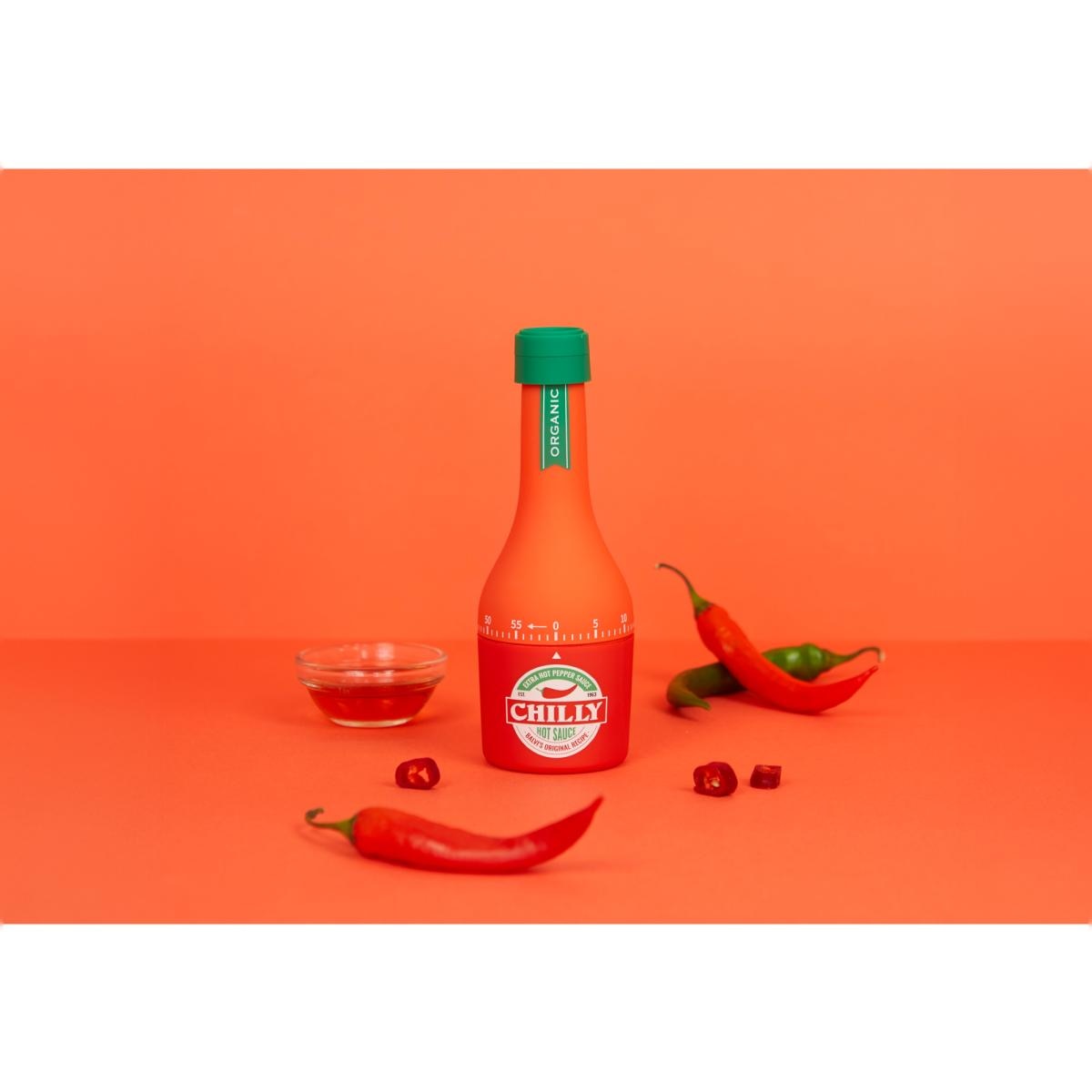 Minutero Balvi Chilly Vermelho plástico 2