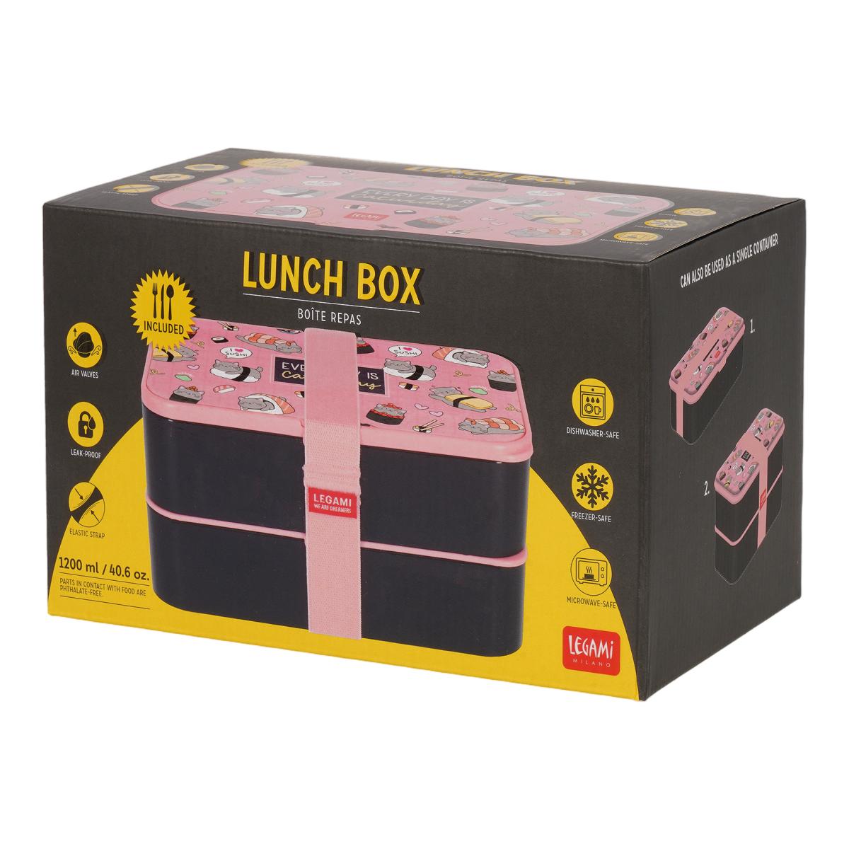 Lancheira Legami Sushi Cat 6