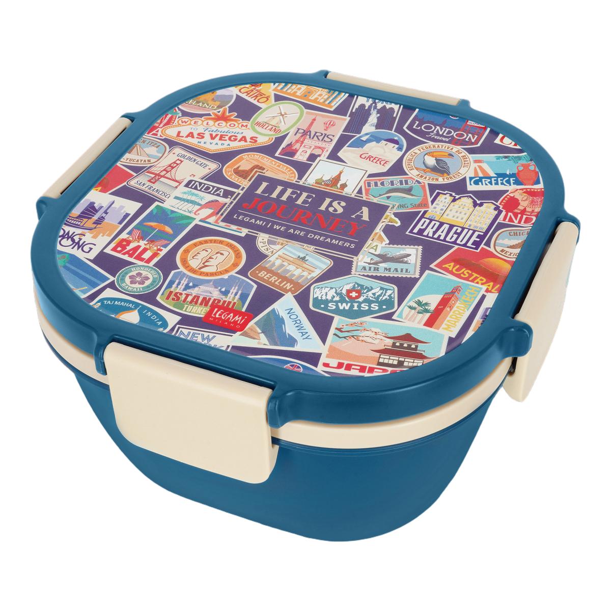 Lancheira Legami Travel Stickers 2