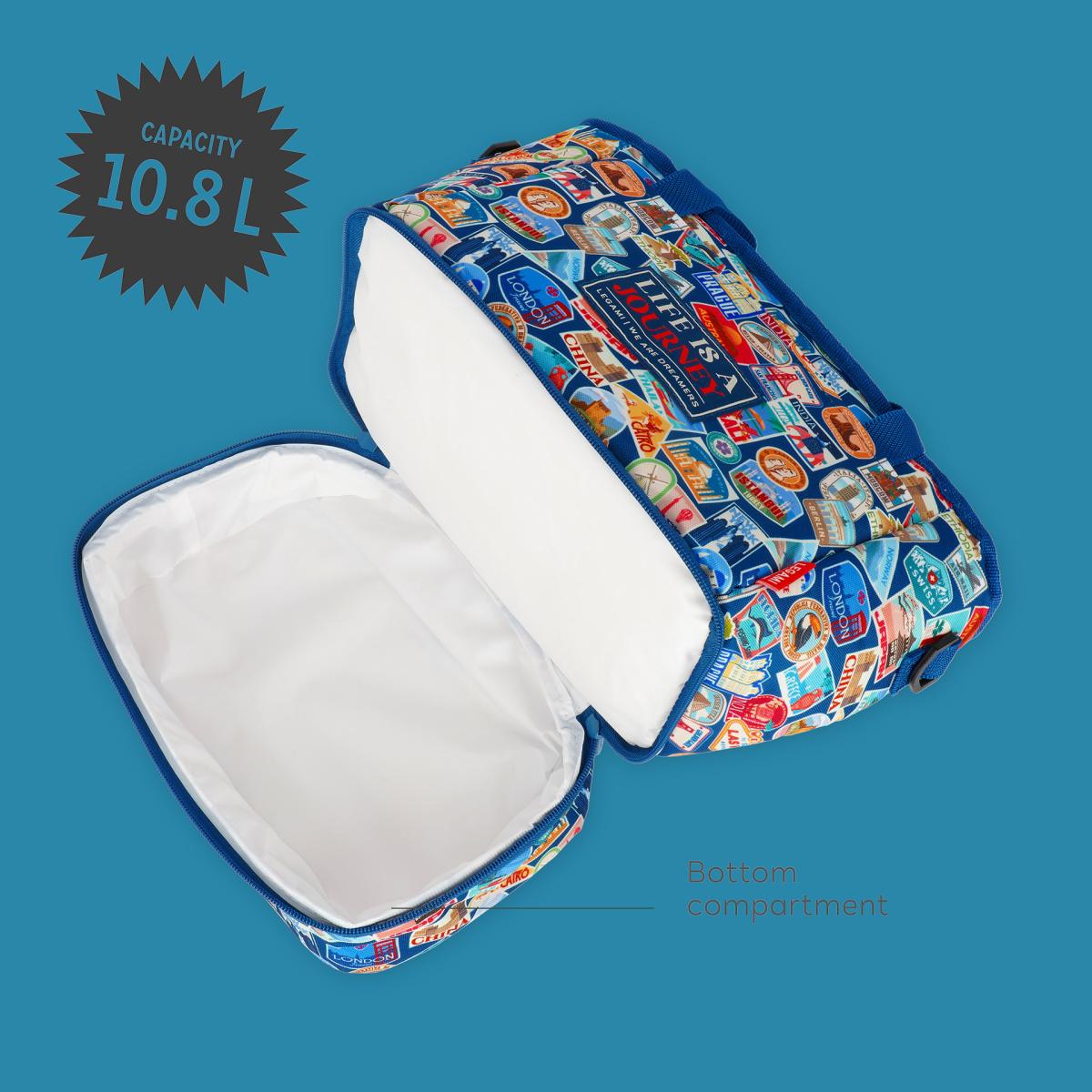 Mala para Comida Legami Travel Stickers 3
