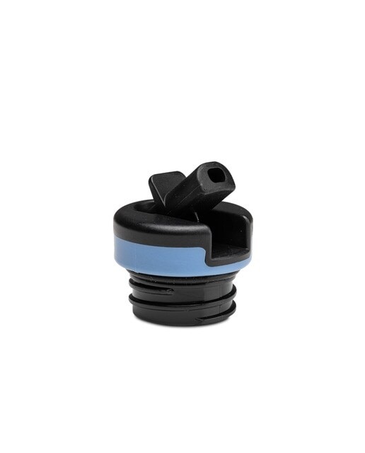 Tampa Garrafa Sport Lid Azul-claro e Preto 1