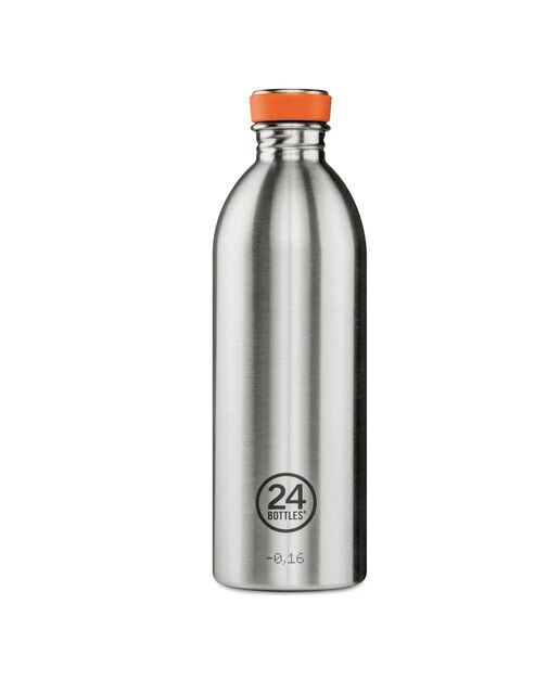 Garrafa de Água Urban Bottle Brushed Steel 1