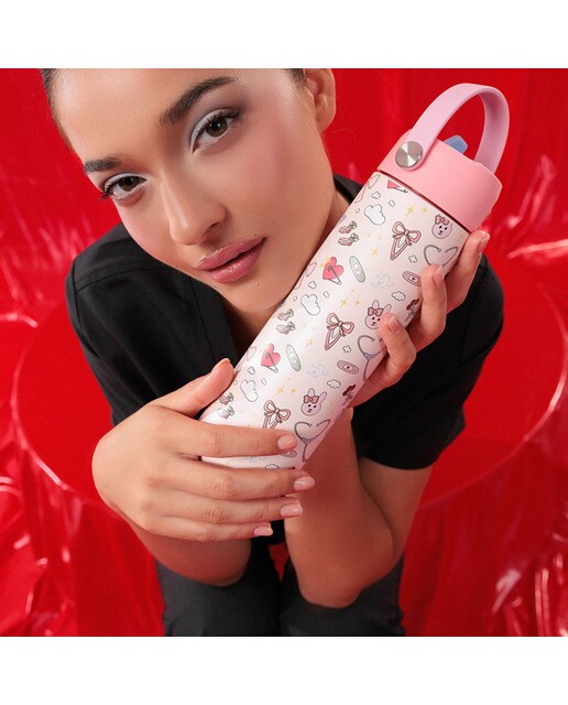 Garrafa de aço inoxidável Enfermera en apuros coquette dream 2