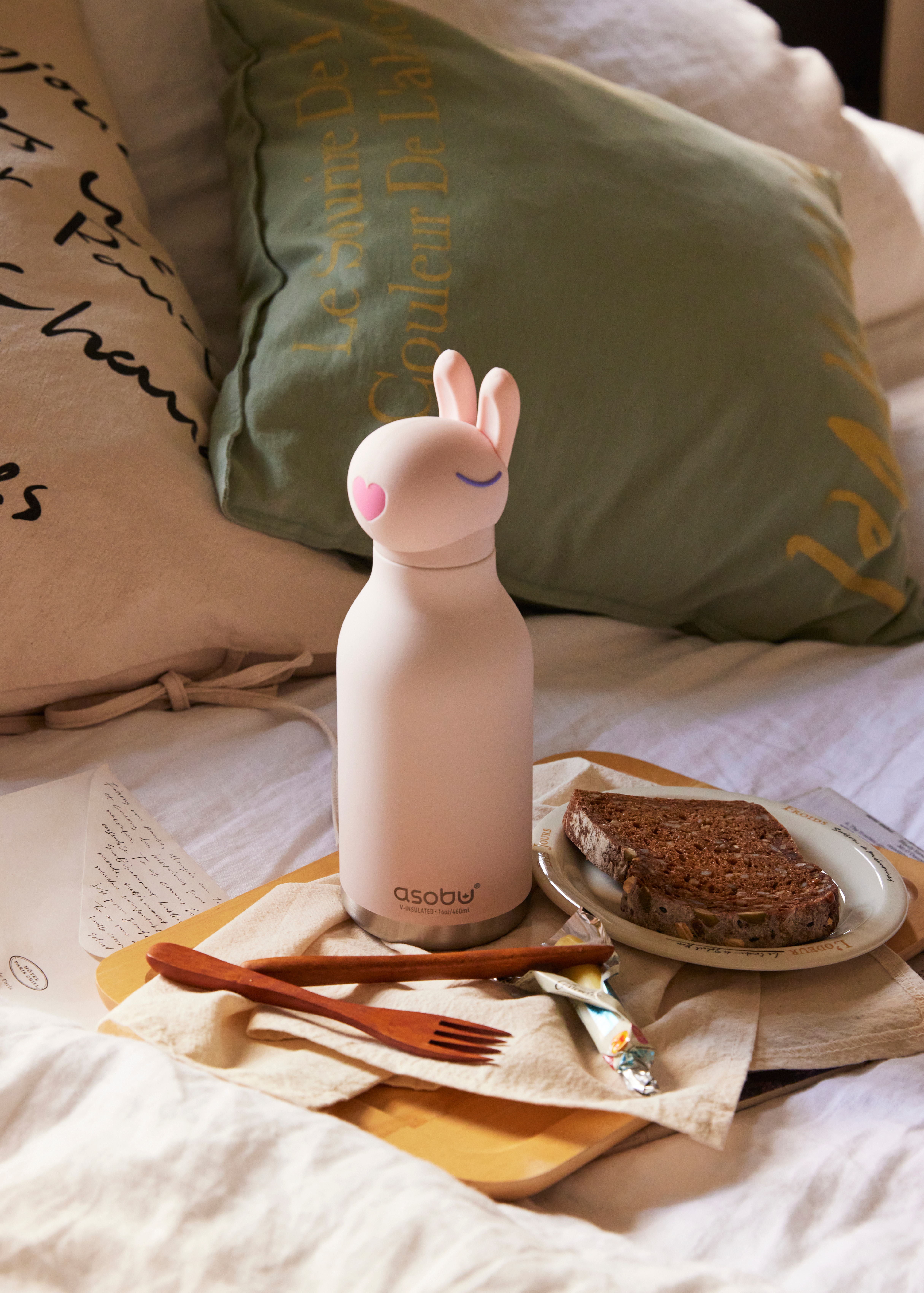 Garrafa Térmica Asobu Besties Conejo 475ml 4