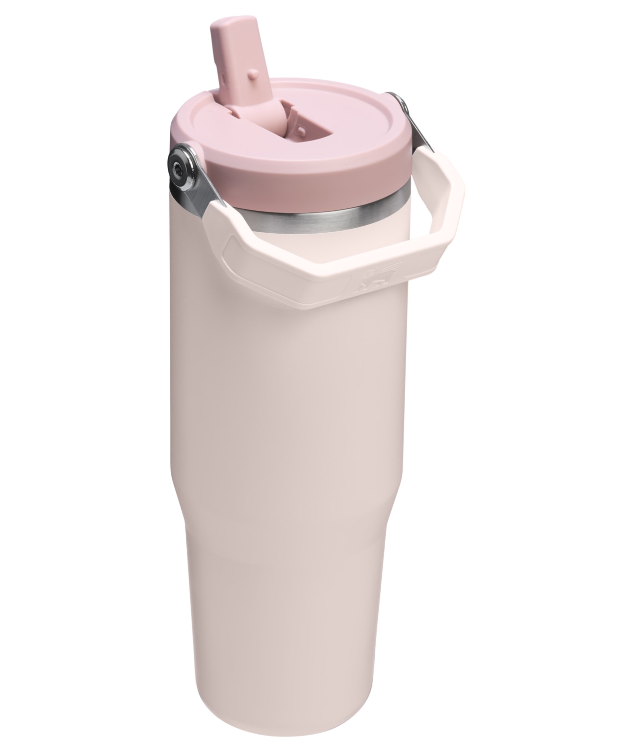 Copo Térmico com palhinha IceFlow 0.89L Quartzo Rosa 2