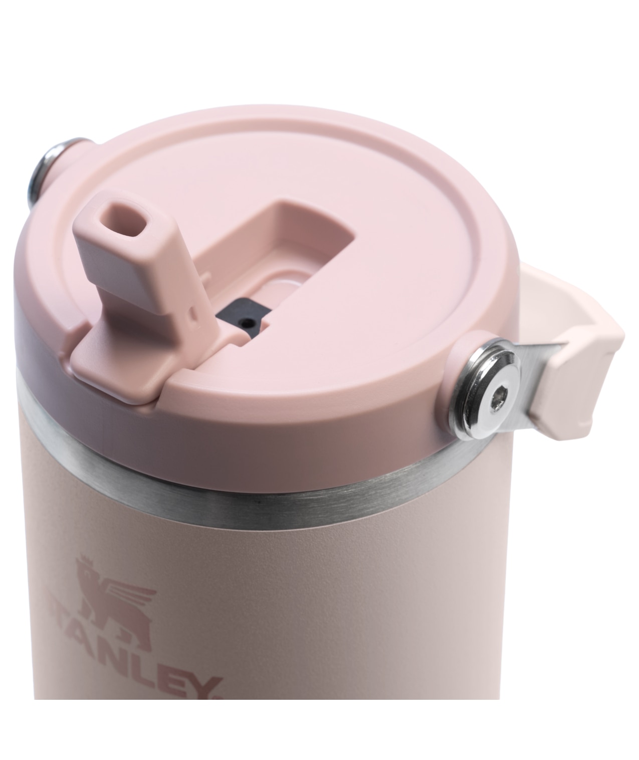 Copo Térmico com palhinha IceFlow 0.89L Quartzo Rosa 3