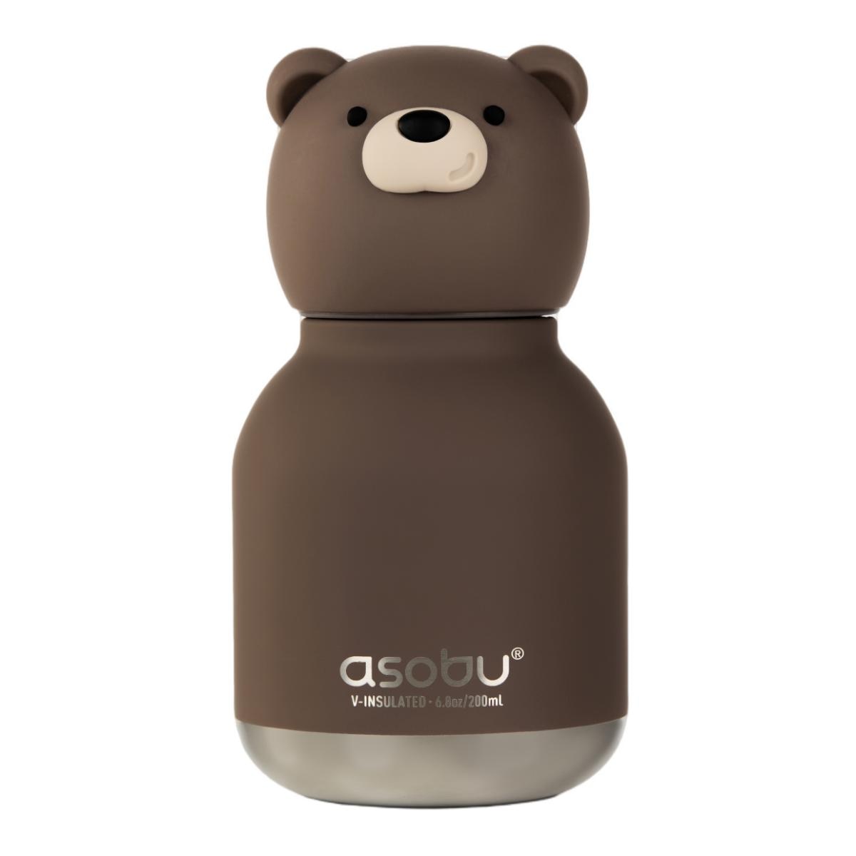 Imagem 0 de Mini-garrafa Térmica Asobu Urso Castanho 200ml