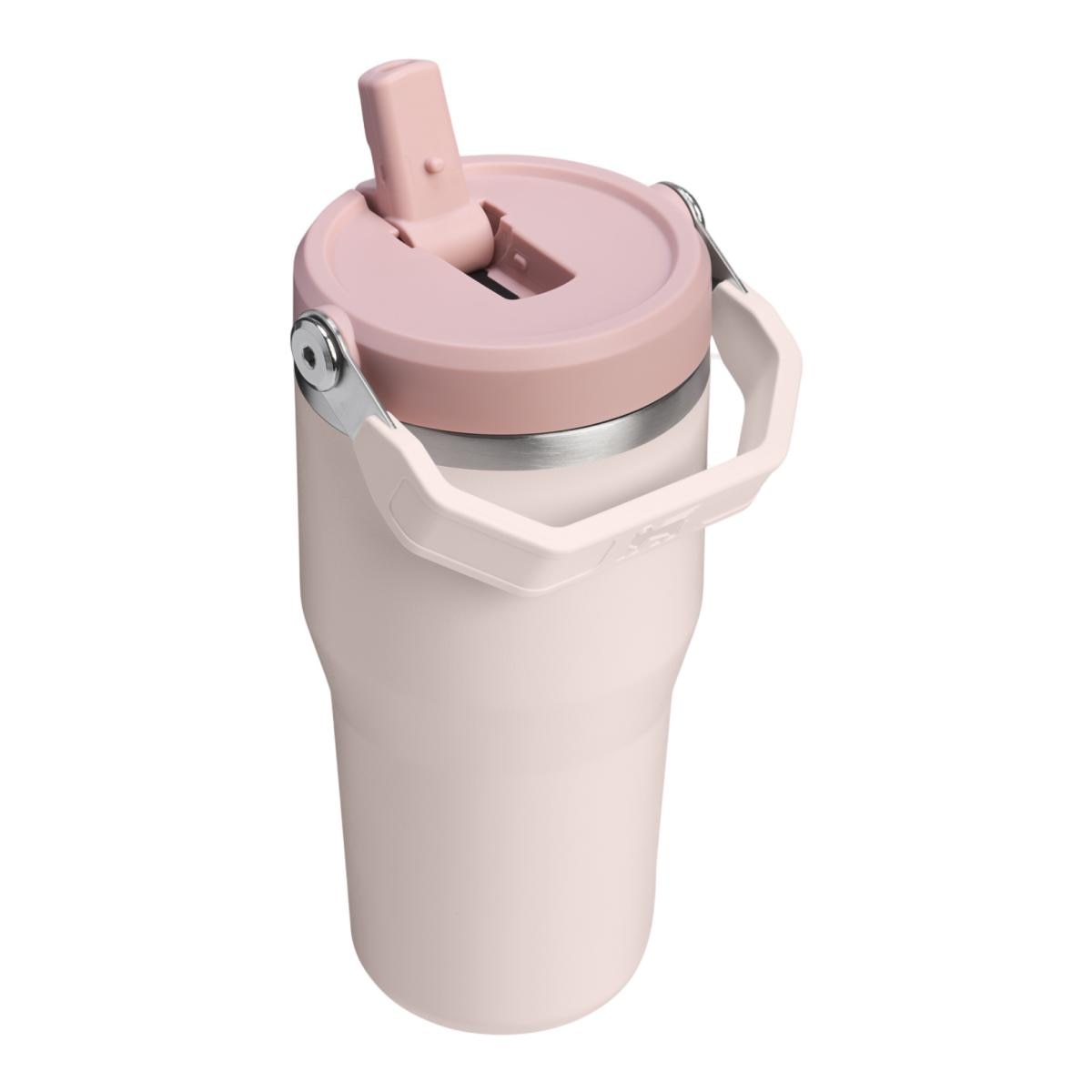 Termo Iceflow Palhinha 0.59l Stanley 1913 Quartzo Rosa 2
