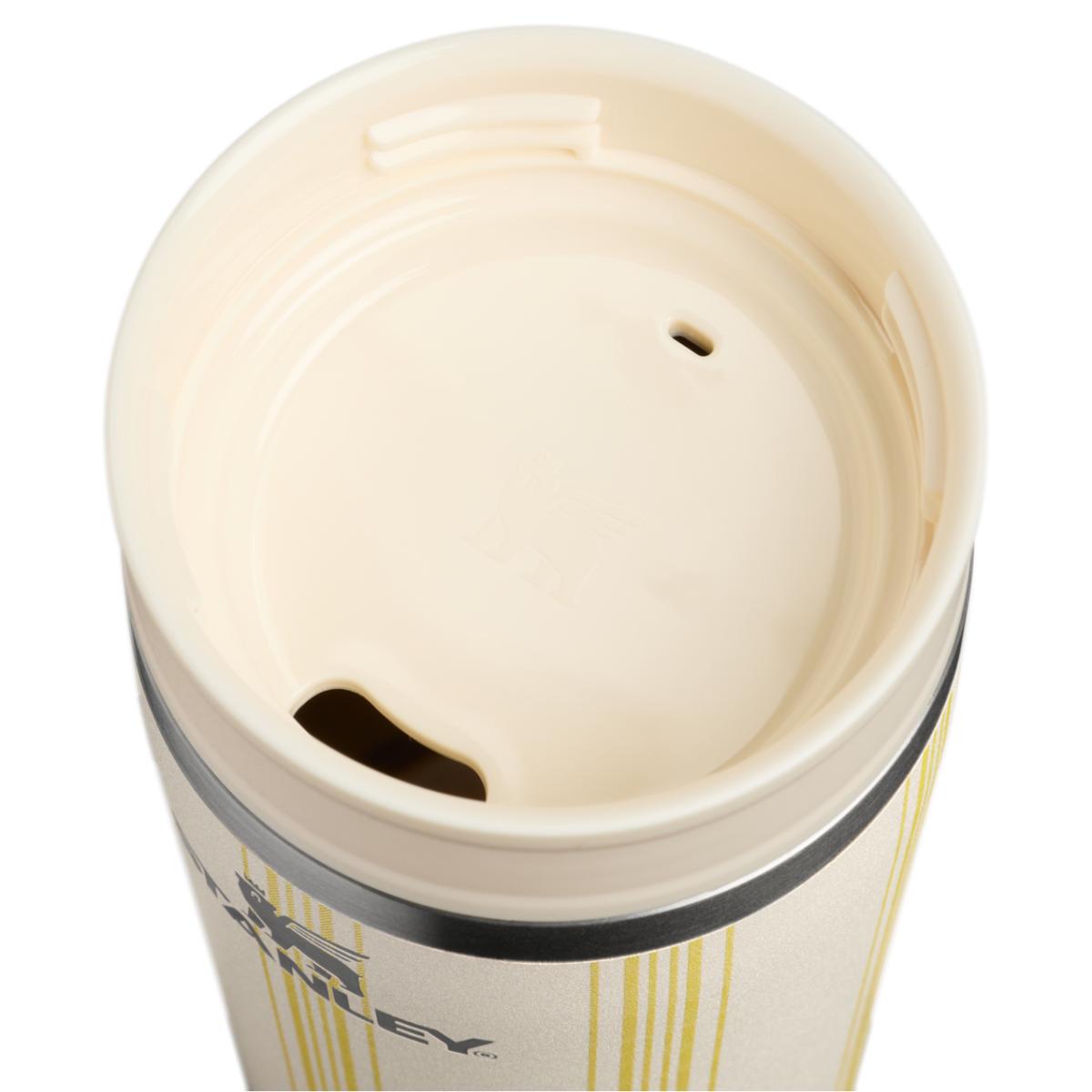 Termo mug Café-To-Go  0.35L Stanley 1913 às Riscas de Piquenique Creme 4