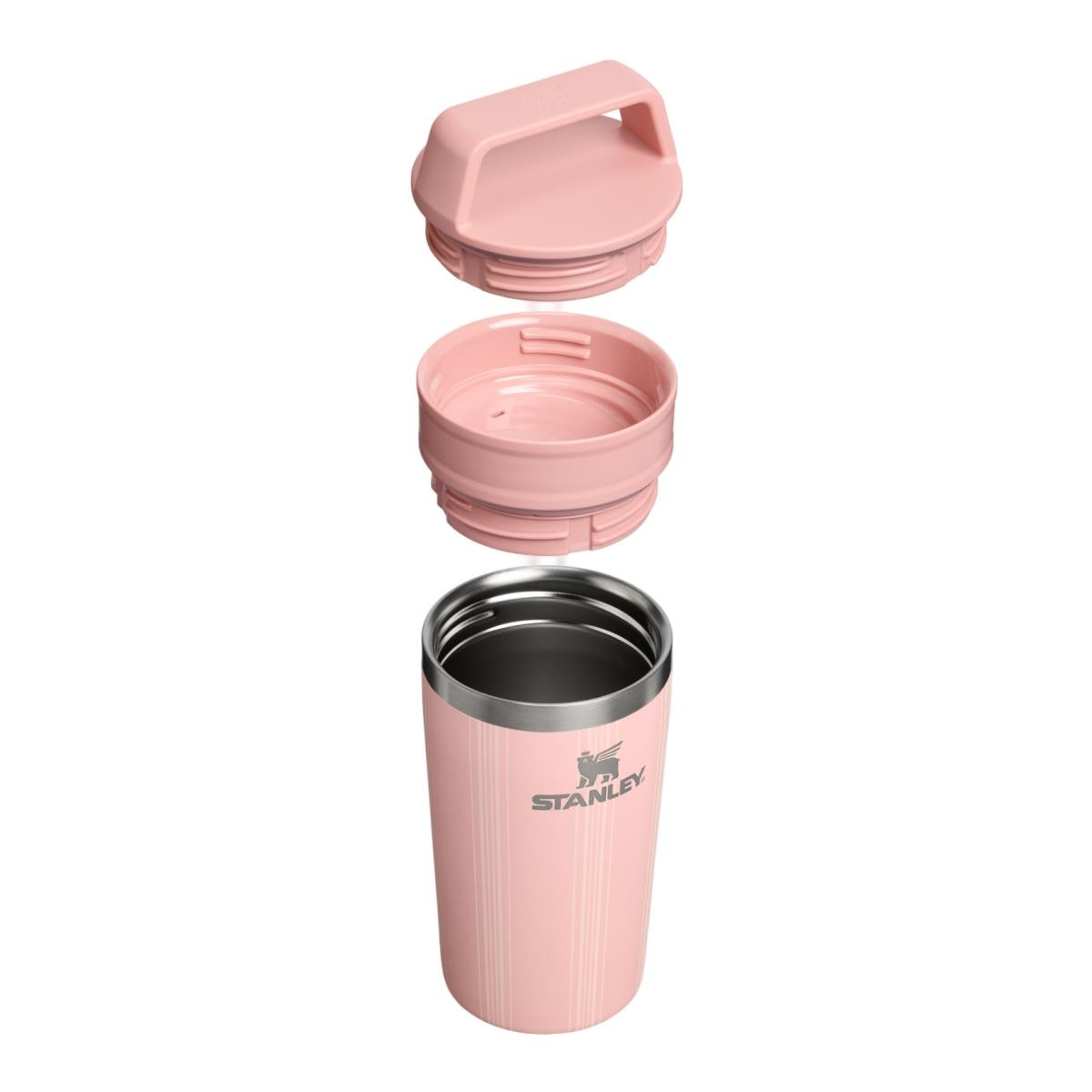 Termo Mug Café-To-Go 0.35L Stanley 1928 às Riscas de Quartzo Rosa 3